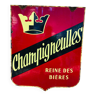 Enamelled plate Beer CHAMPIGNEULLES