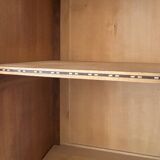 1950s linen wardrobe, shelves, central mirror