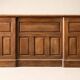 Minister's desk with drawers – Napoleonic III period – Solid walnut