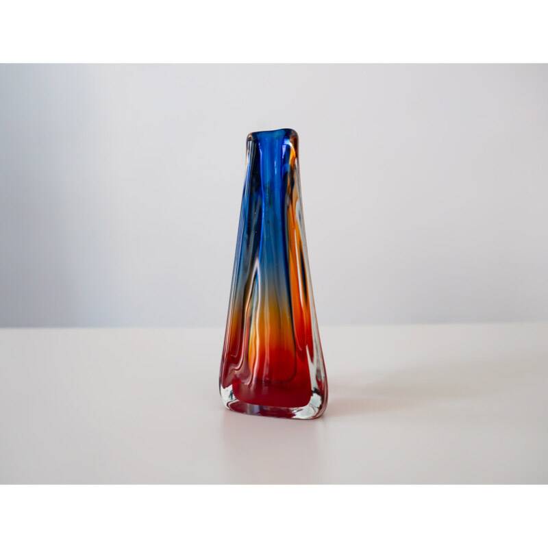 Murano glass vase, Italy 1960s