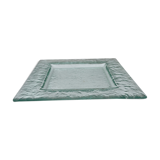 Glass presentation plate