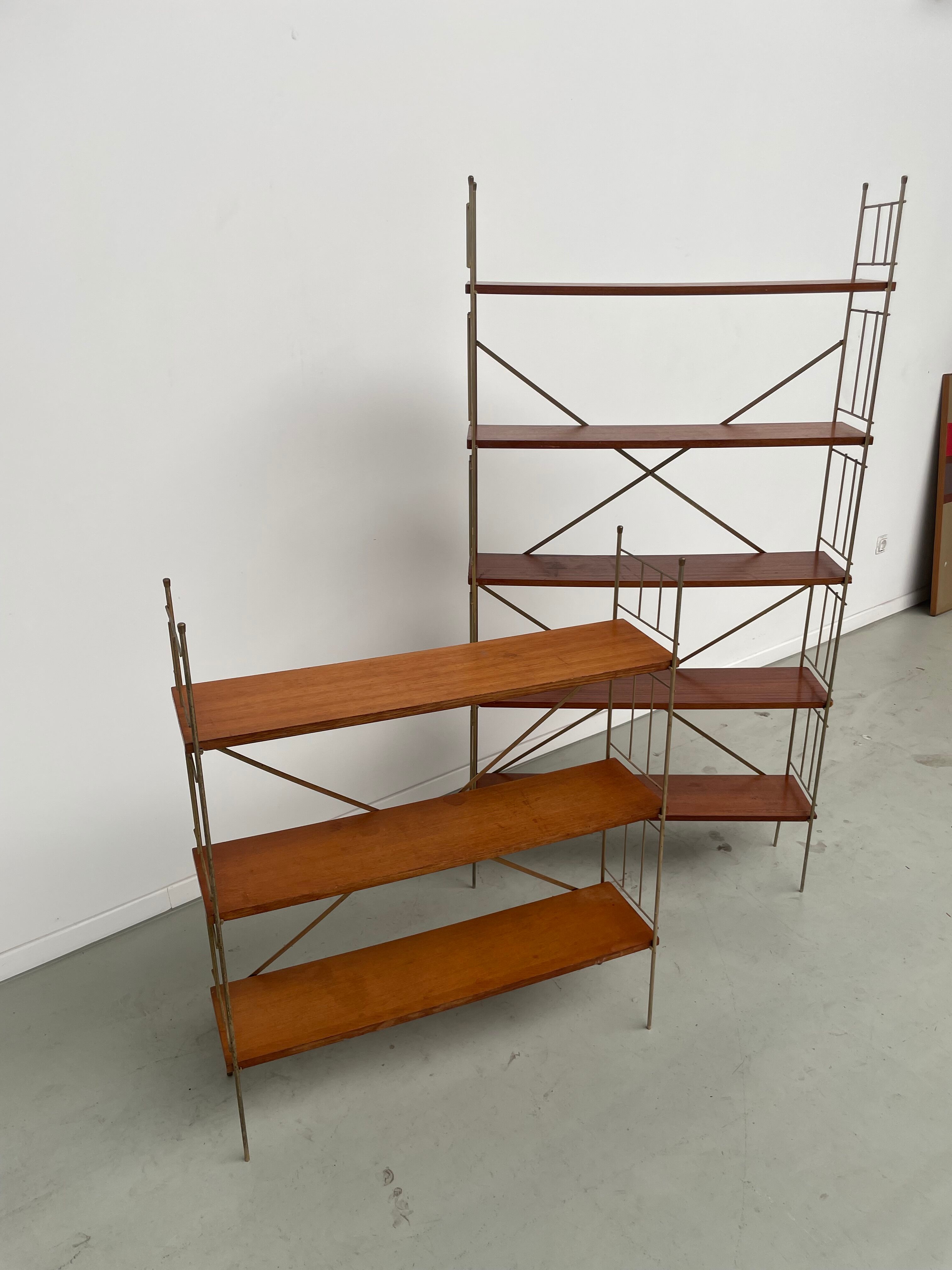 Pair shelves 60s