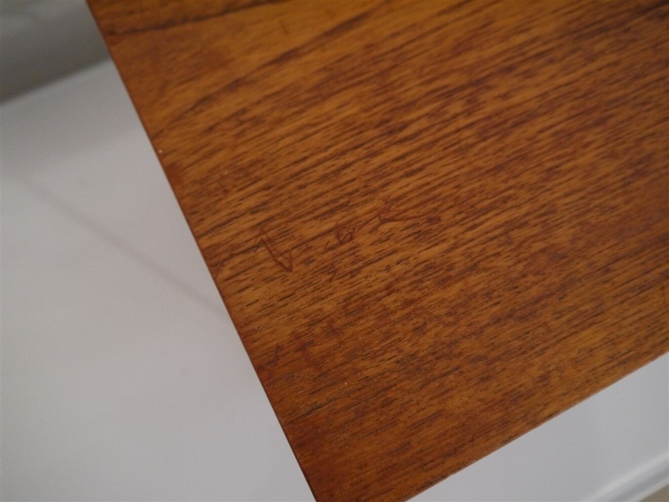 Scandinavian teak hanging bedside 1960