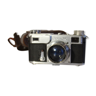 Appareil photo Contax carl zeiss jena ikon avec son étui