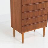 Chest of drawers in teak