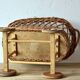 Old dolls pram - wooden wheels