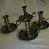 Brass candlesticks