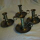 Brass candlesticks