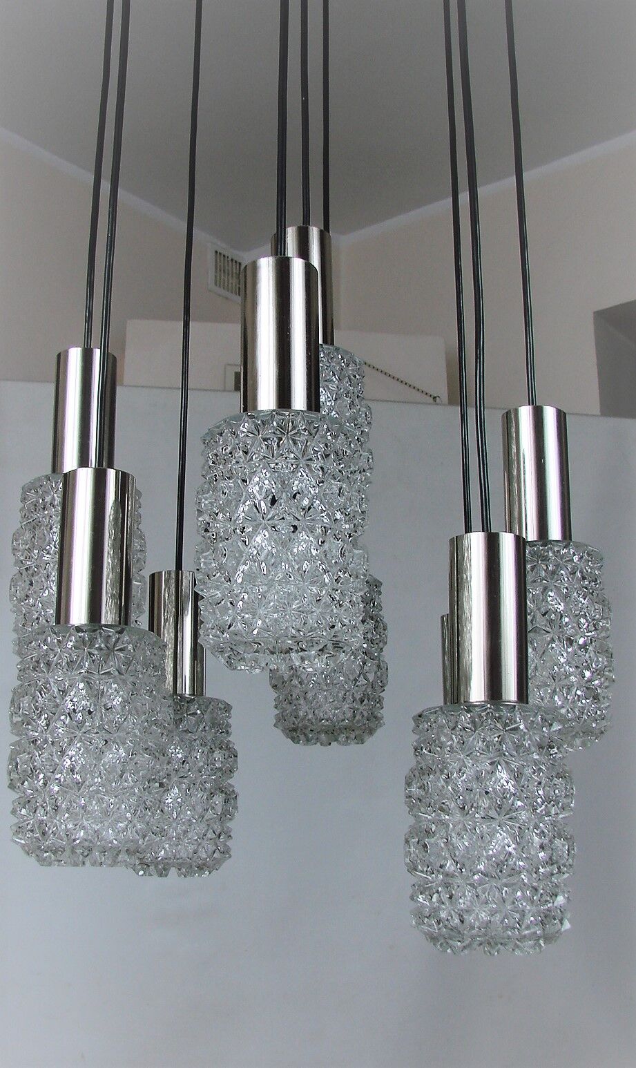 Bauhamp Leuchten Neheum Type 421 Cascade Chandelier