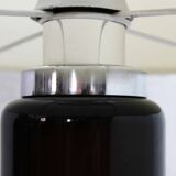 Limburg 1970 black glass lamp base