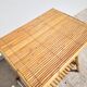 Rattan bedside or side table 1960