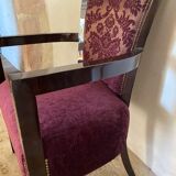 Set of 4 convertible armchairs