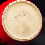 Vintage hand decorated La Céramique de Paris plant pot