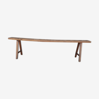 Rustic farm bench 199 cm