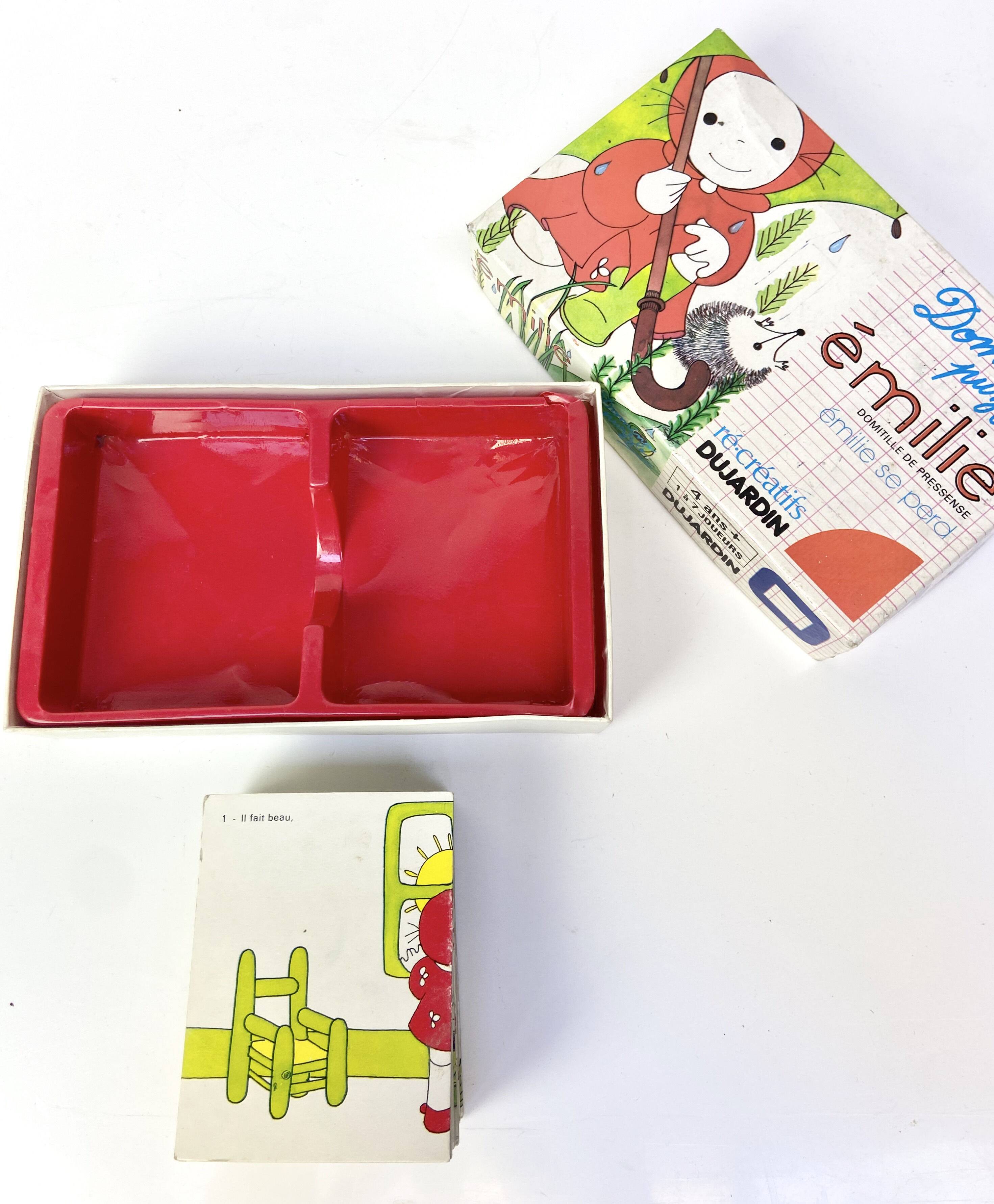 Emilie - vintage domino puzzle - 28 pieces