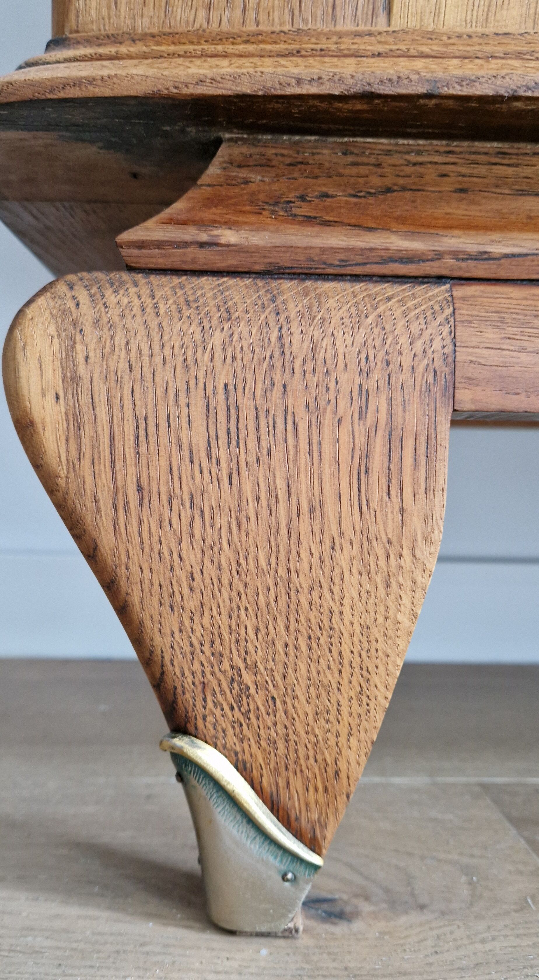 Oak bar furniture art deco style