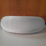 Table basse ronde Roche Bobois en métal filaire blanc