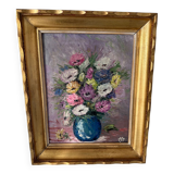 Tableau nature morte fleur