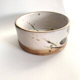 Stoneware dish signed La Colombe pottery, 50s/60s
