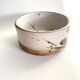 Stoneware dish signed La Colombe pottery, 50s/60s