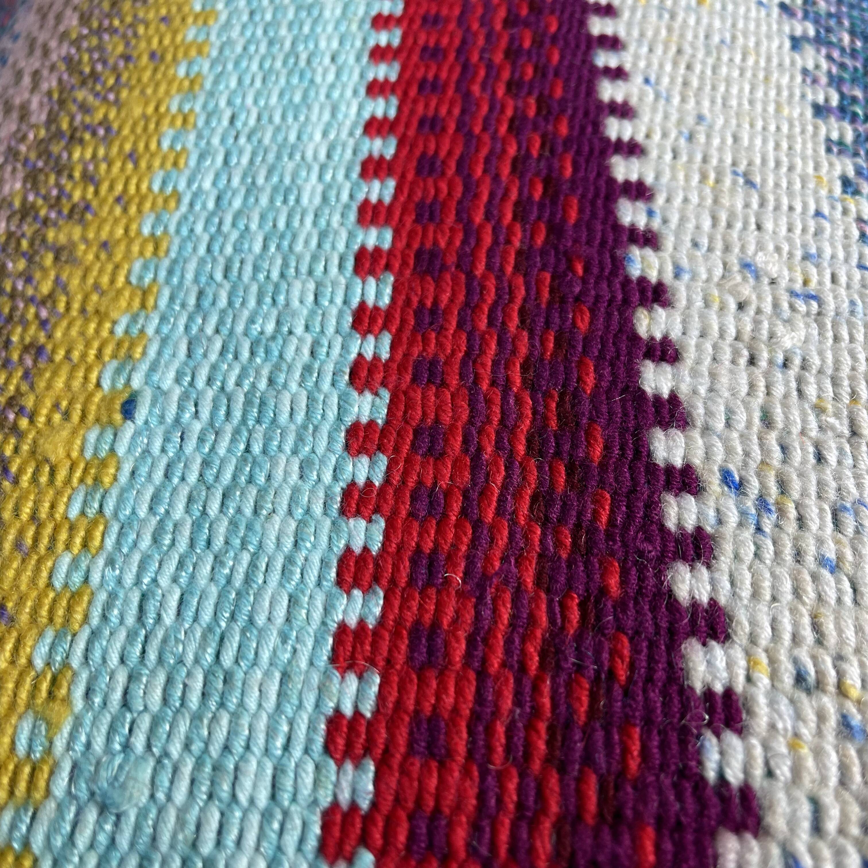 Vintage turkish handmade cushion cover , 30 x 50 cm