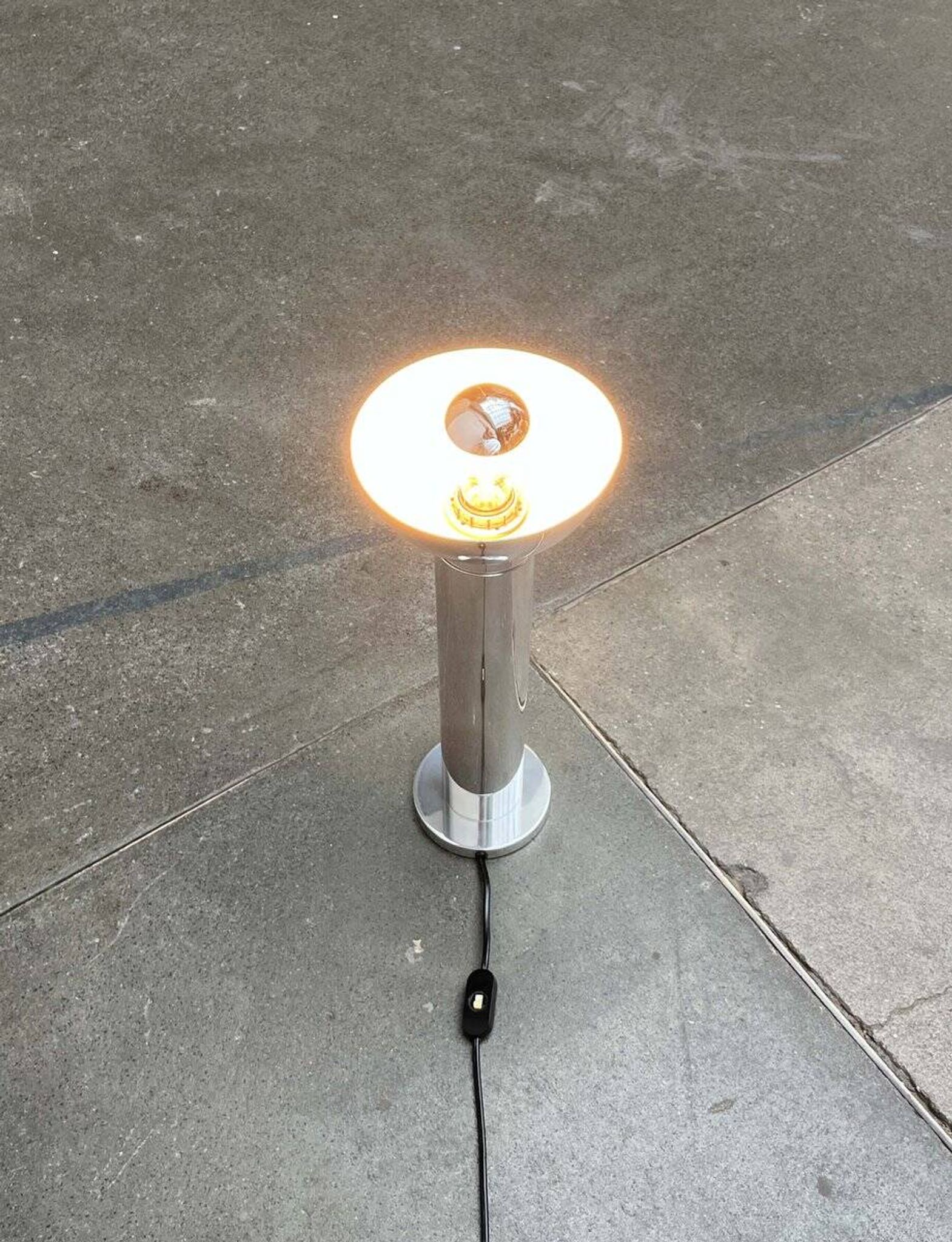 German floor or table lamp from the space age, mid-century, 1960s by Doria.