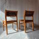 Velvet chairs