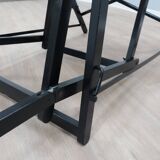 Vintage Italian design folding deck chair 1970s