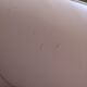 Pair of pink skai armchairs