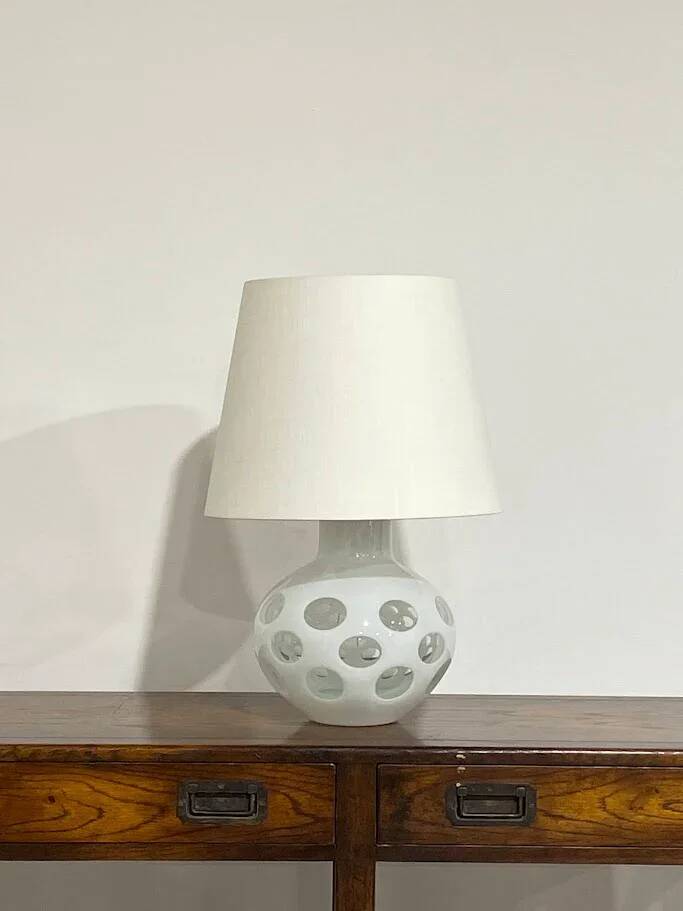 Carlo Nason glass table lamp for Mazzega Italy 1970s