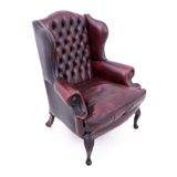 Unique Chesterfield set, Western Europe, mid-20th century.