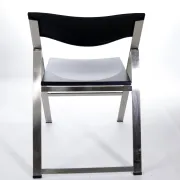 Set of six P08 folding chairs by Justus Kolberg for Tecno, Italy