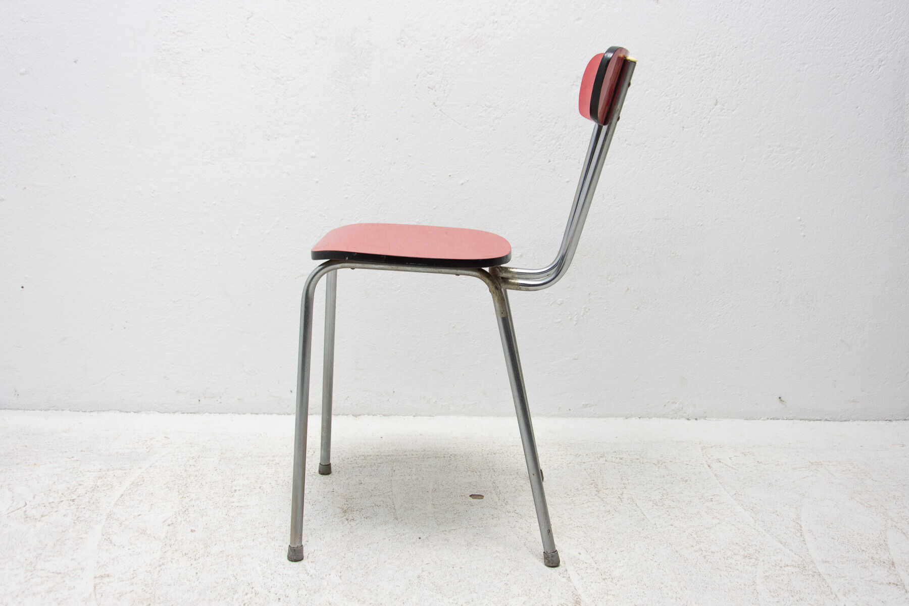 Pair of Czechoslovak colored formica cafe chairs, 1960´s
