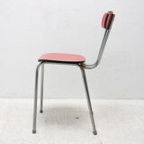 Pair of Czechoslovak colored formica cafe chairs, 1960´s