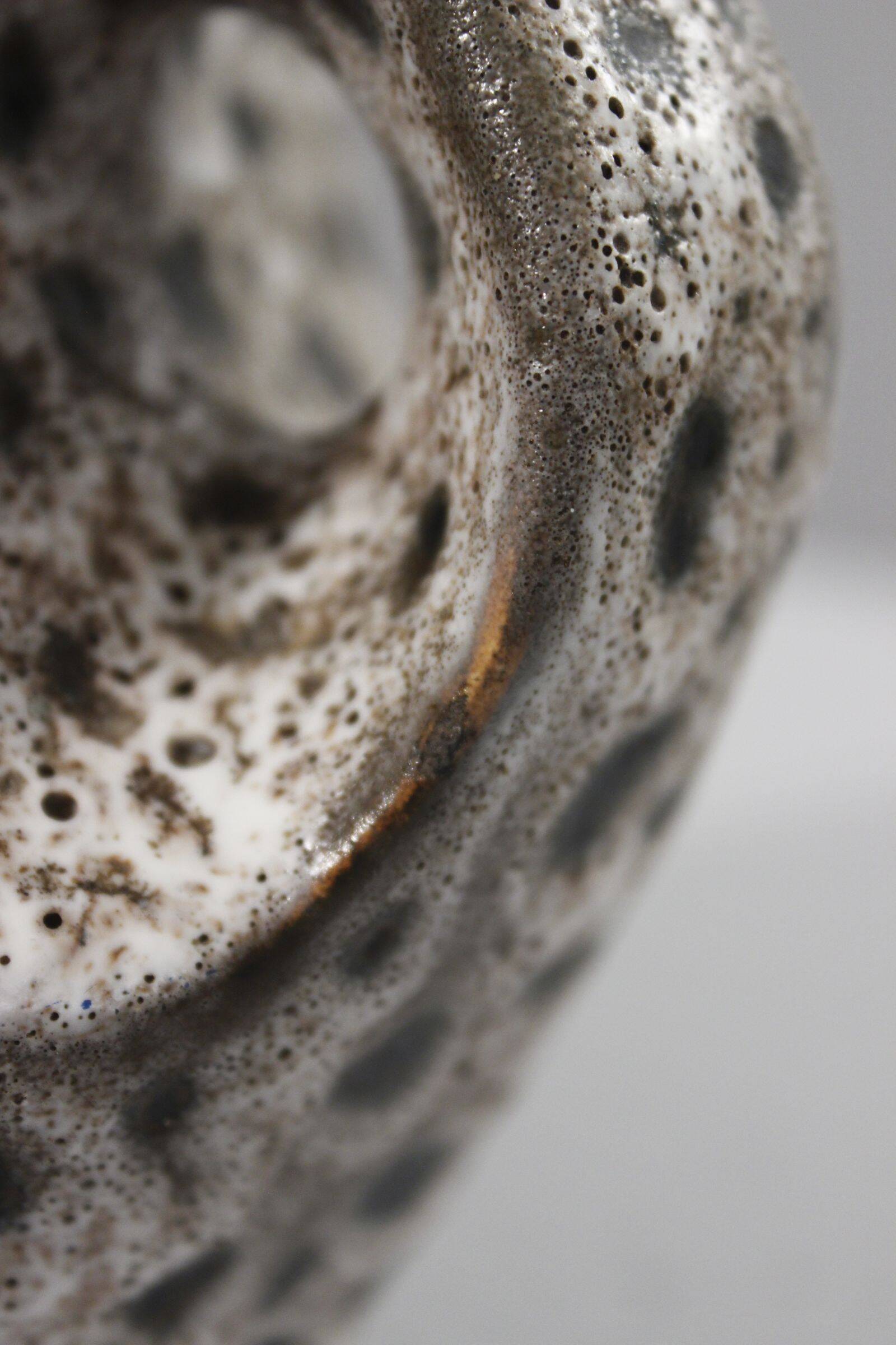 Marius Bessone in Vallauris large free-form vase with abstract decoration 1950s