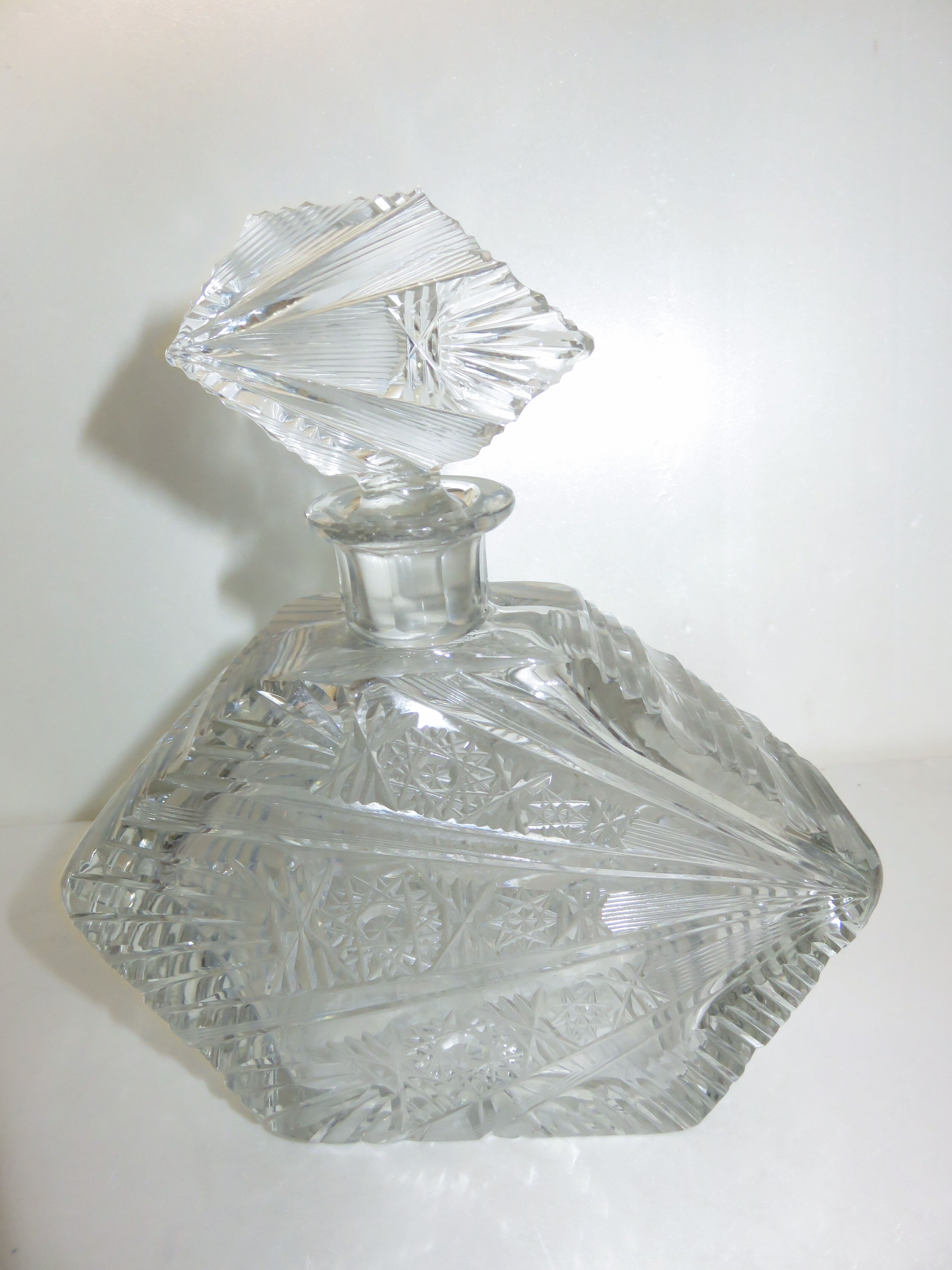 Crystal Art Deco decanter