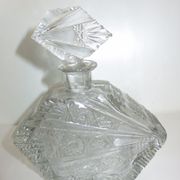 Crystal Art Deco decanter