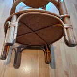 Servant - vintage bamboo stool