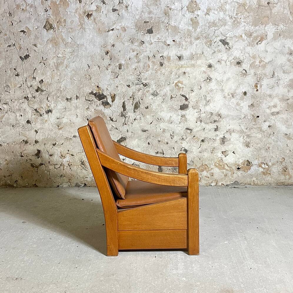 Brutalist armchairs