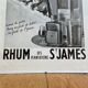 Advertising poster Rum Saint James January 15, 1938