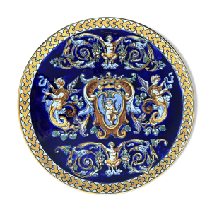 Assiette en faïence