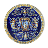 Plate in Gien earthenware