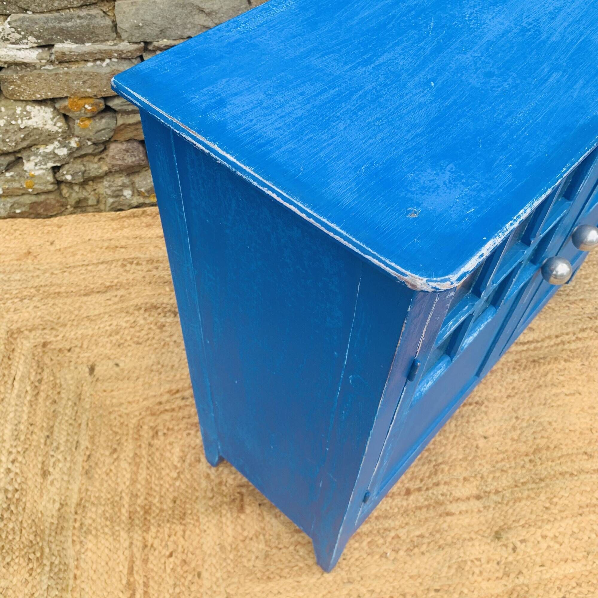 Parisian blue furniture