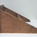 Shelf solid oak patinated years 50-60 years