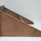 Shelf solid oak patinated years 50-60 years