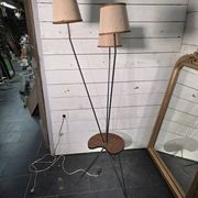 1950s/60s tripod floor lamp with 3 lights.