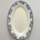 Oval dish in ironstone "Montespan" Salins