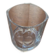 80's whiskey glass