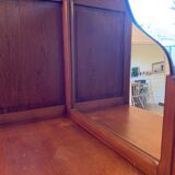 Vintage asymmetrical cabinet