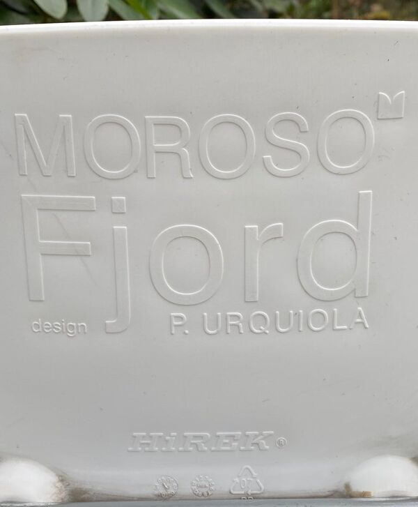 Set de 4 chaises Fjord Moroso par Patricia Urquiola, 2002